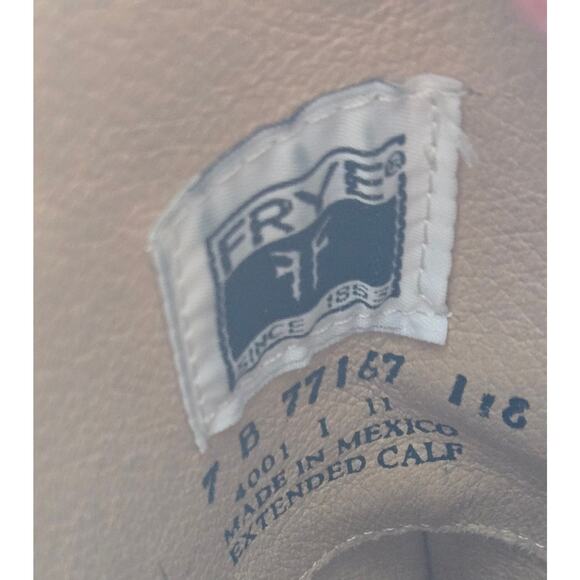 Frye Melissa 2 Button Knee High Extended Calf Riding Boot Old Money Equestrian - Picture 7 of 7